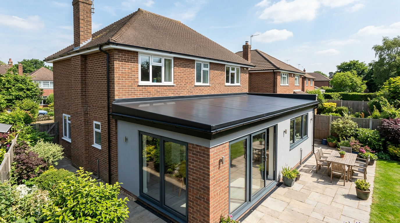 Flat Roofs – Felt or Rubber